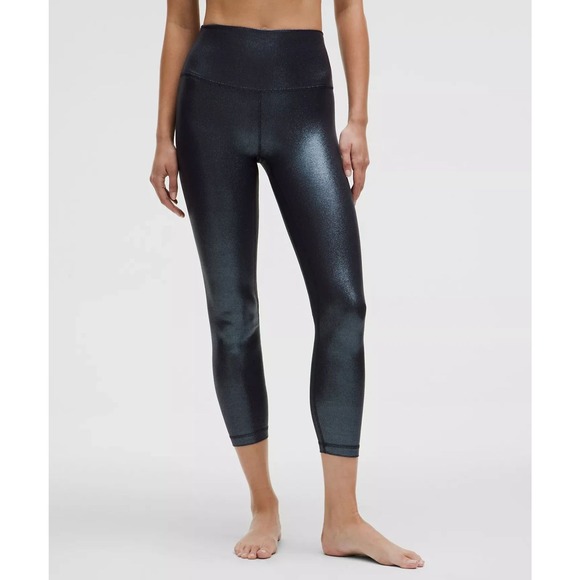 lululemon Align™ High-Rise Ribbed Pant 25" Shine, Size‎ 4 NWT - Picture 1 of 6